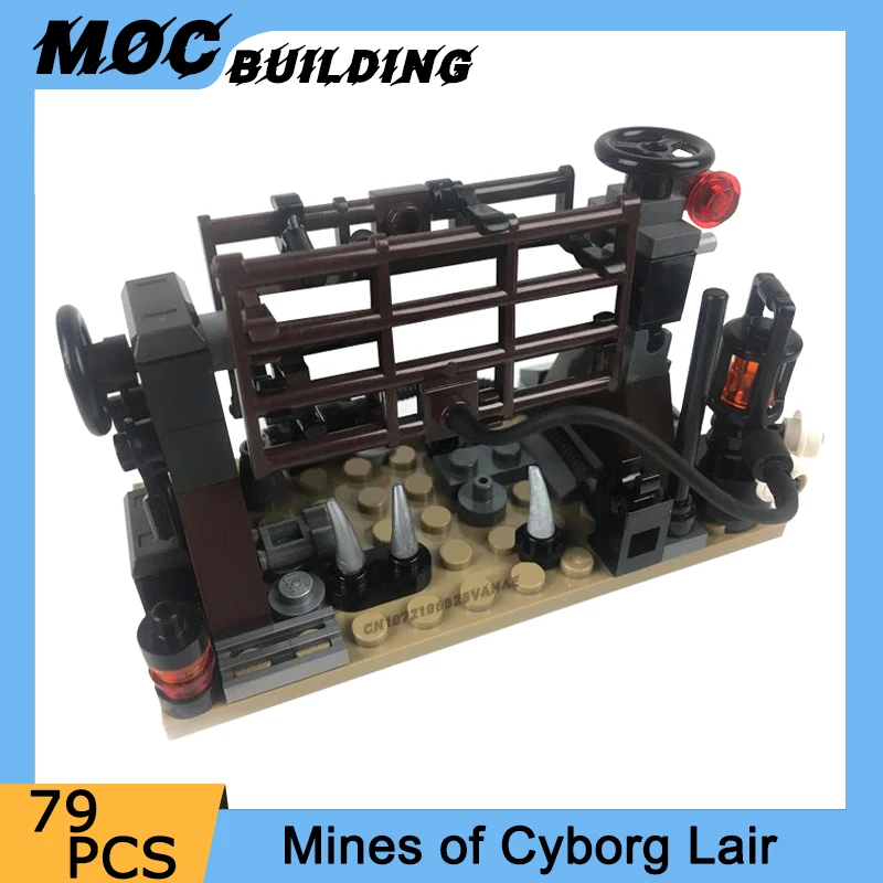 

Строительные блоки MOC, знаменитый фильм, модульная сцена, минуты киборга, модель Lair, сделай сам, сборка, коллекция кирпичей, демонстрационные игрушки, рождественские подарки