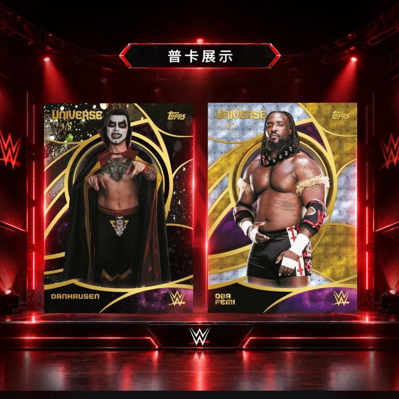 2026 Topps Universe Wwe Collectible Trading Cards Blind Box World Wrestling Entertainment Sports Card Hobby Collectible Fan Gift view 6