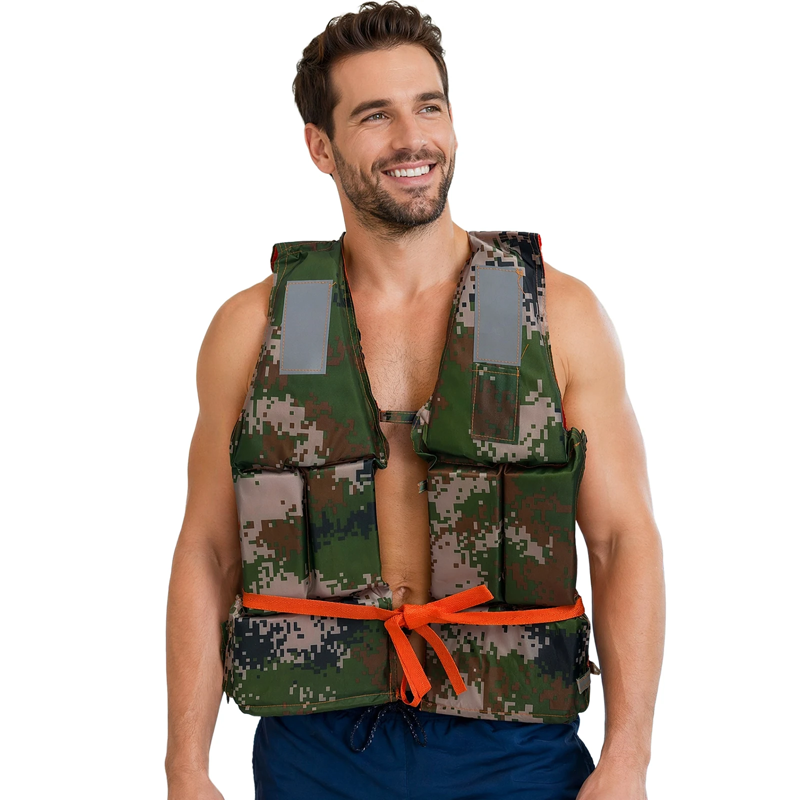 Fishing Vest - Colete Salva-Vidas de Tecido Oxford com