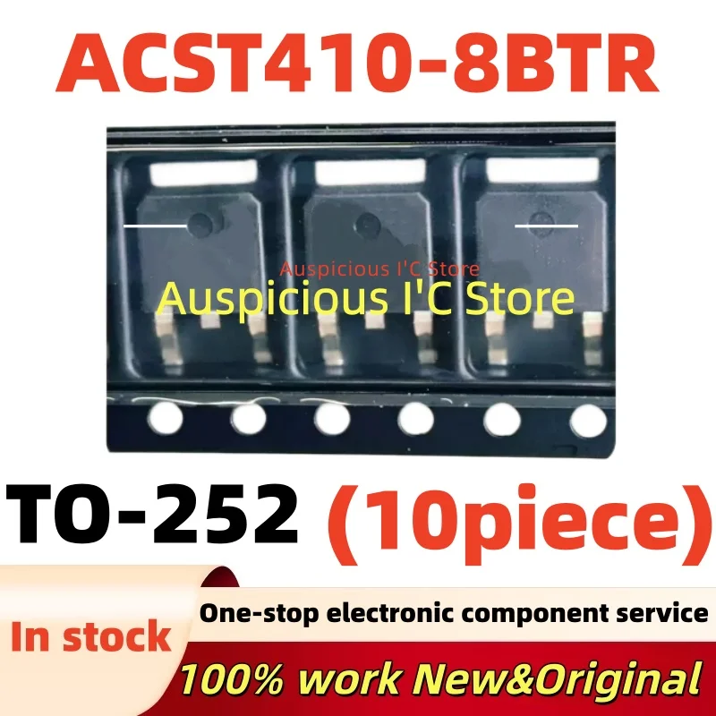 

(10pcs)100%new ACST410-8B ACST410-8 ACST410 ACST410-8BTR TO-252