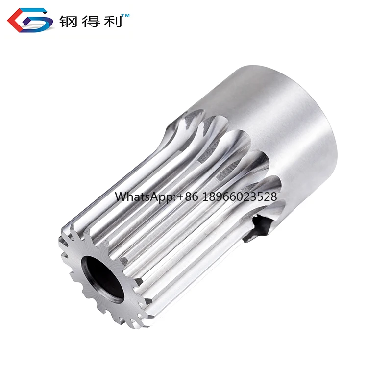 Mining Open Coal Reducer Gear Box EN24 Transmission Output Big Steel Helical Forged Gear Shaft