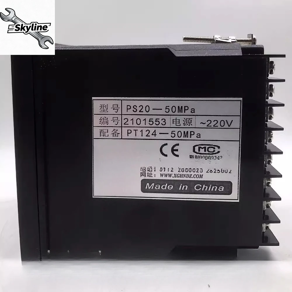 Intelligent digital pressure and temperature dual display instrument PS20-25MPA-50MPA-35MPA