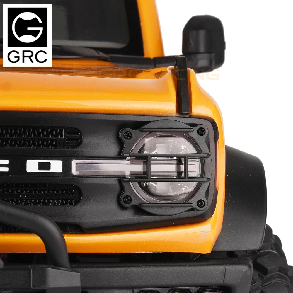 For 1/10 Rc Crawler Car Traxxas Trx4 Bronco 2021 Headlight Cover Headlight Cover Trx-4 Modified Parts