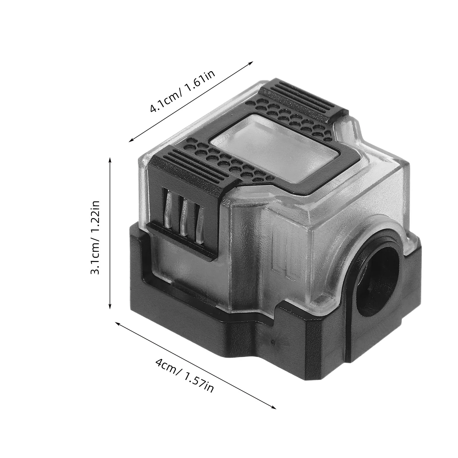 Car Audio Power Distribution Block 2-Way Ground Distributor Block Universal Compatibility Amp Ground Splitter Box Vehicle Stereo