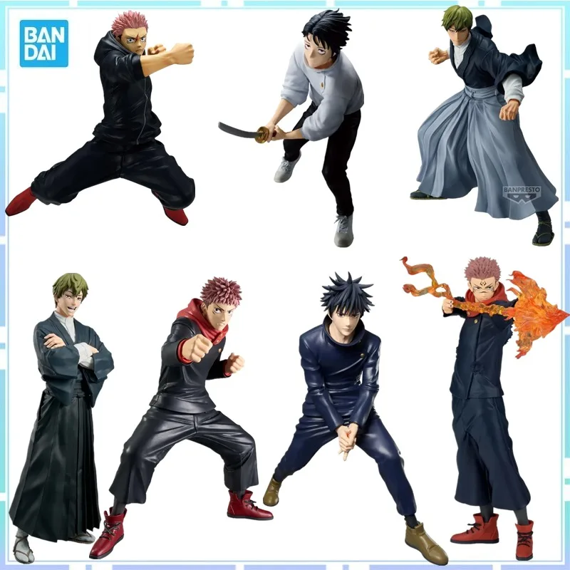 

Bandai Original Banpresto Anime Jujutsu Kaisen MAXIMATIC Zenin Naoya Fushiguro Megumi Gojo Satoru PVC Action Figure Model Toy