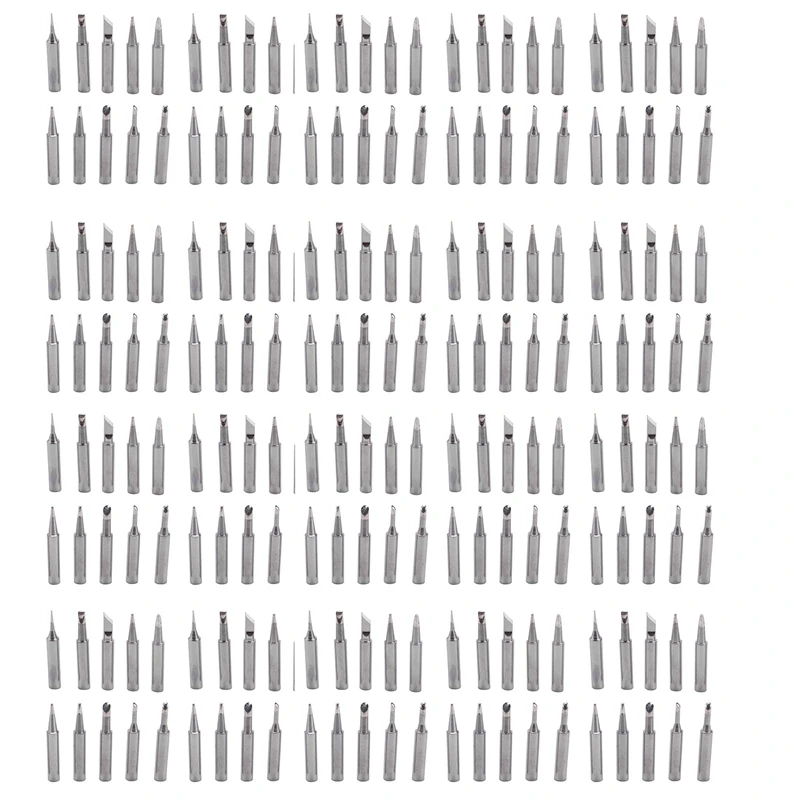 

New 200 Tip Set Tips Soldering Tip Set For Soldering Iron 900-T-I/ BK/ 1.6D/ 2.4D/ 3.0D/ 2C/ 3C/ 4C New