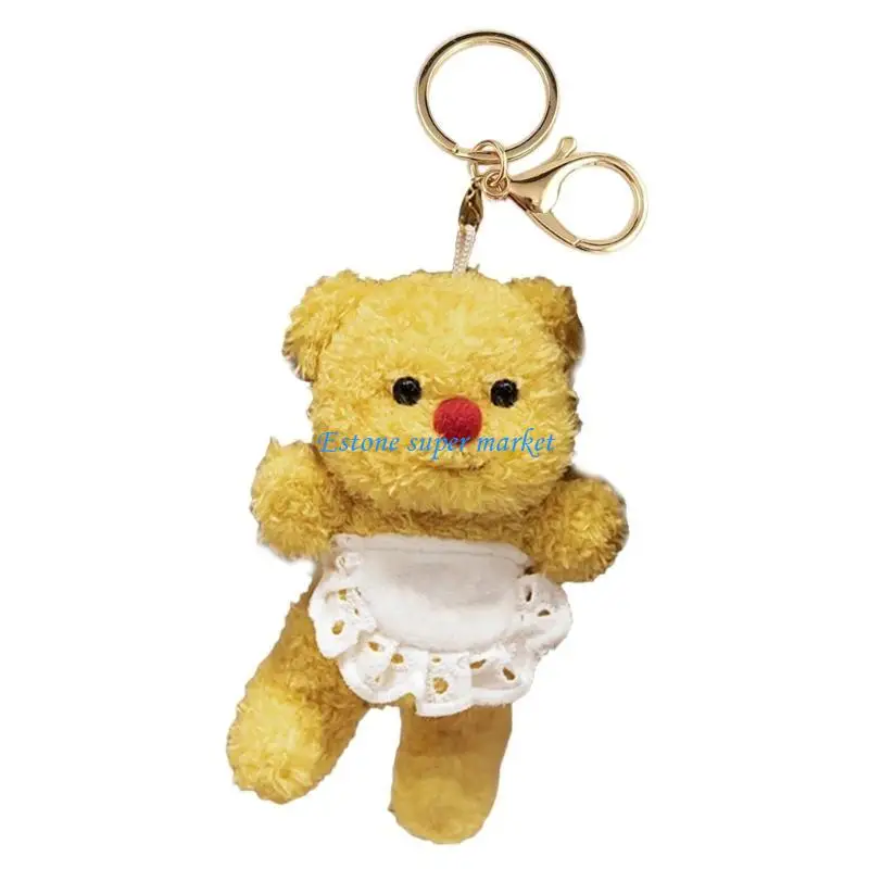090B Doll Bear Butter Stuffed Animals Bear Toy Soft Comfortable Bear Doll Early Education Toddlers Toy
