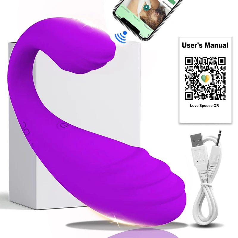 Consolador inalámbrico con Bluetooth para mujer, vibrador de Punto G con Control remoto por aplicación, bragas vibradoras femeninas, huevo vibrador