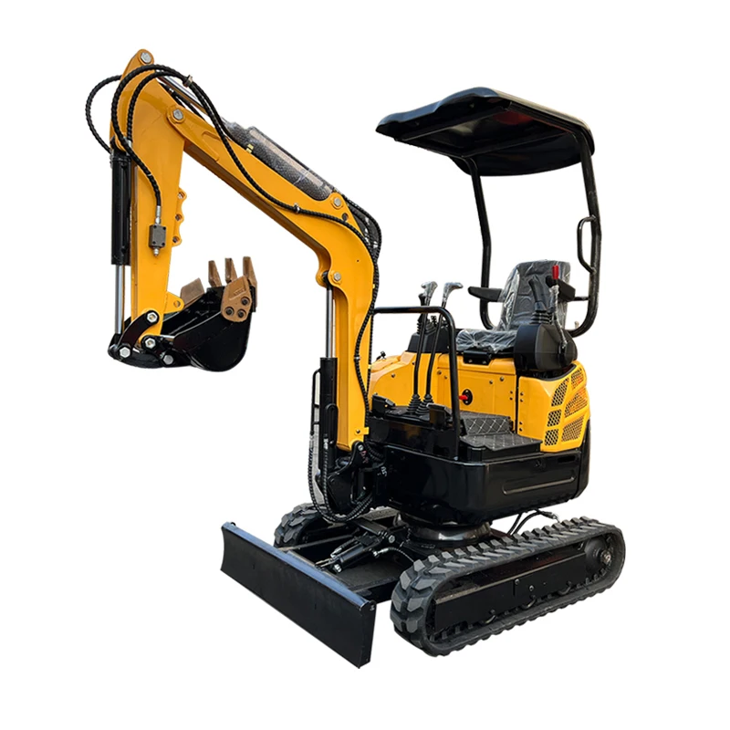 Customizable small excavators new mini digger 1ton 1.1ton 1.3ton farm operation tools