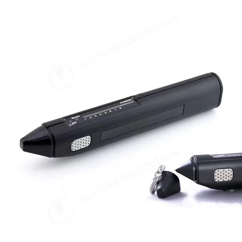 Professional Diamond Tester Pen High Accuracy Gemstone Detector Jewelry Authenticity Checker for Diamond Simulant Gem Testing
