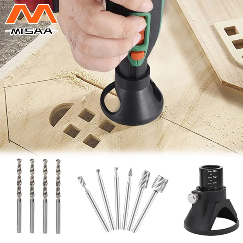 11Pcs Electric Drill Engraver Grinder Rotary Power Tool Accessories With Drill Bits Power Tool Accessories Tool Kit Power Tools