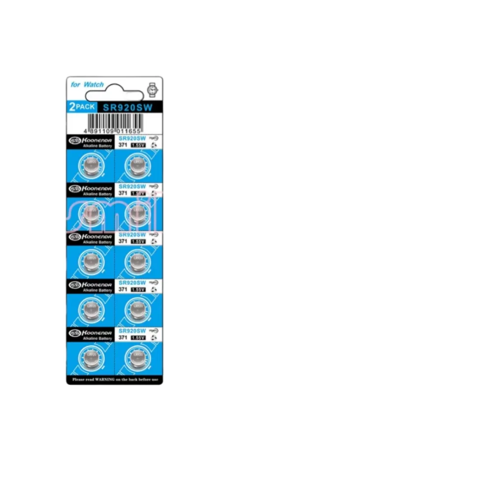 2-30PCS 1.55V AG6 30mAh 371 Button Batteries SR920SW LR920 SR927 171 370 L921 LR69 SR920 For Watch Toys Remote Cell Coin Batter