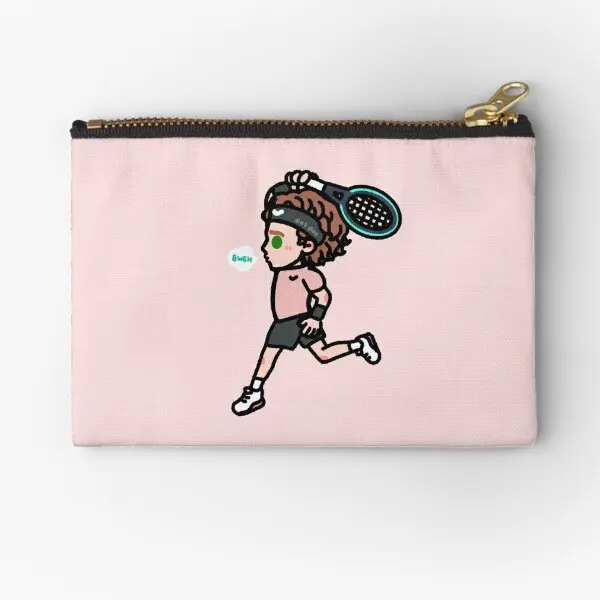 

Ballerina Andrey Rublev Zipper Pouches Women Panties Men Underwear Pure Storage Cosmetic Coin Money Socks Key Bag Packaging