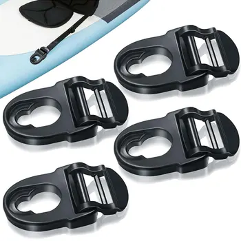 Pestillos para asiento de Kayak, Clip para asiento, Clips para cinturón, Kit de reparación de asiento de canoa, Clips y ganchos, accesorios de repuesto para Kayak