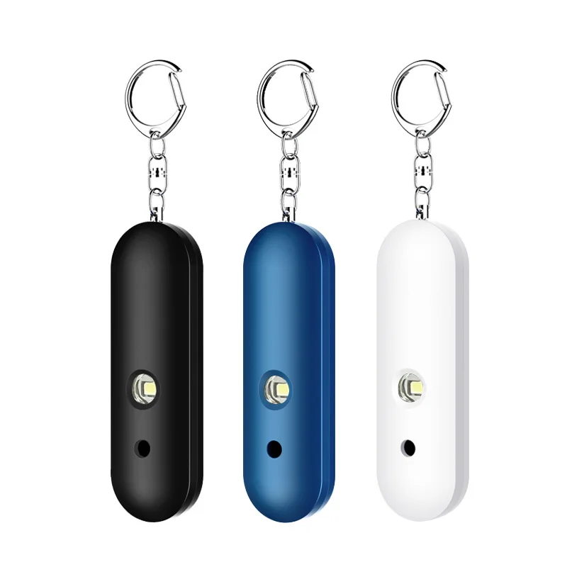 IP56 Waterproof 130dB Self Defense Alarm Keychain for Girl Women Elderly Personal Shocker Scream Emergency Alert