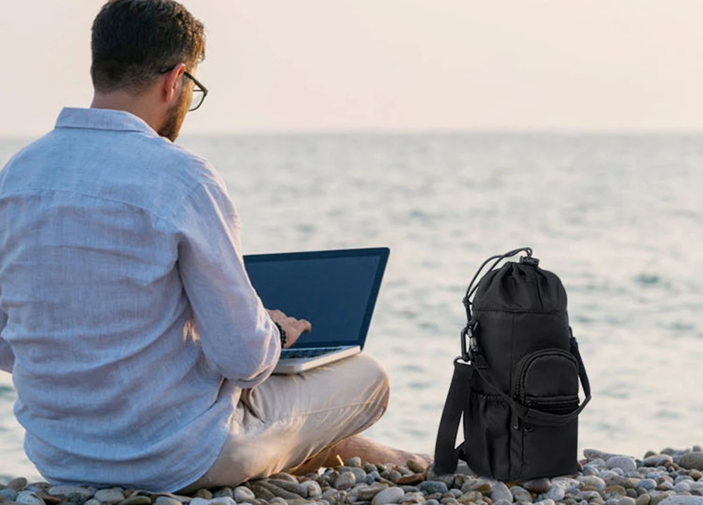 

Чашка для воды, женские термосы из алюминиевой фольги и саржевая крышка, сумки на плечо для бутылок с водой, можно разместить диагональ на плече