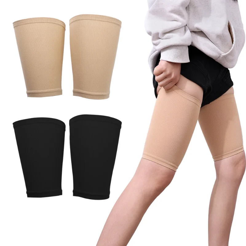 

1Pair Thigh Contoured Tight Compression Socks Men and Women Athletes Prevent Varicose Veins Shank Double Shaped Socks Leg Sox