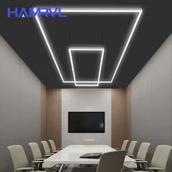 Hexagon Lighting for Garage 4S Car Detail Barbershop Indoor Gym Desk Studio Office Ceiling Workshop Light Honeycomb LEDTube Lamp