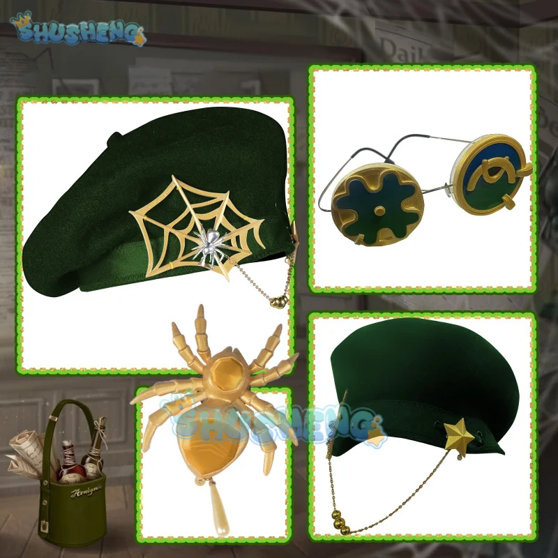 الهوية الخامس ديمي بوربون Barmaid Proofreader الجلد لعبة البدلة خمر أزياء تأثيري حلي حفلة الهالوين الزي