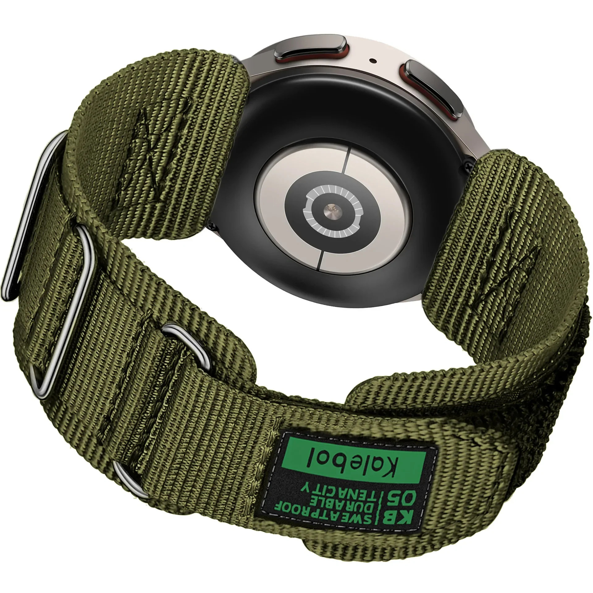 Tali jam tangan nilon 20mm 22mm, tali olahraga untuk jam tangan Samsung 7 6 5 4 klasik/Huawei jam tangan 4/3 gelang untuk gelang Huawei GT 5 4 3 Pro