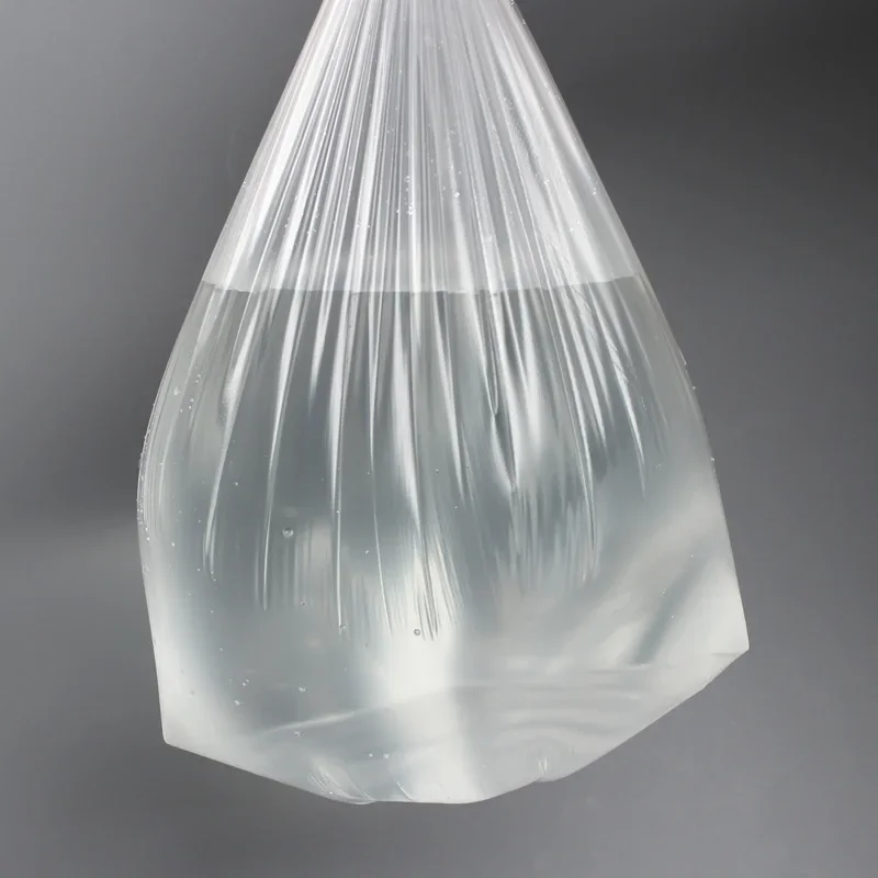 家庭用およびキッチン用の使い捨てビニール袋,ホテル用の透明なゴミ袋,クリーニング用品,50個/ロール