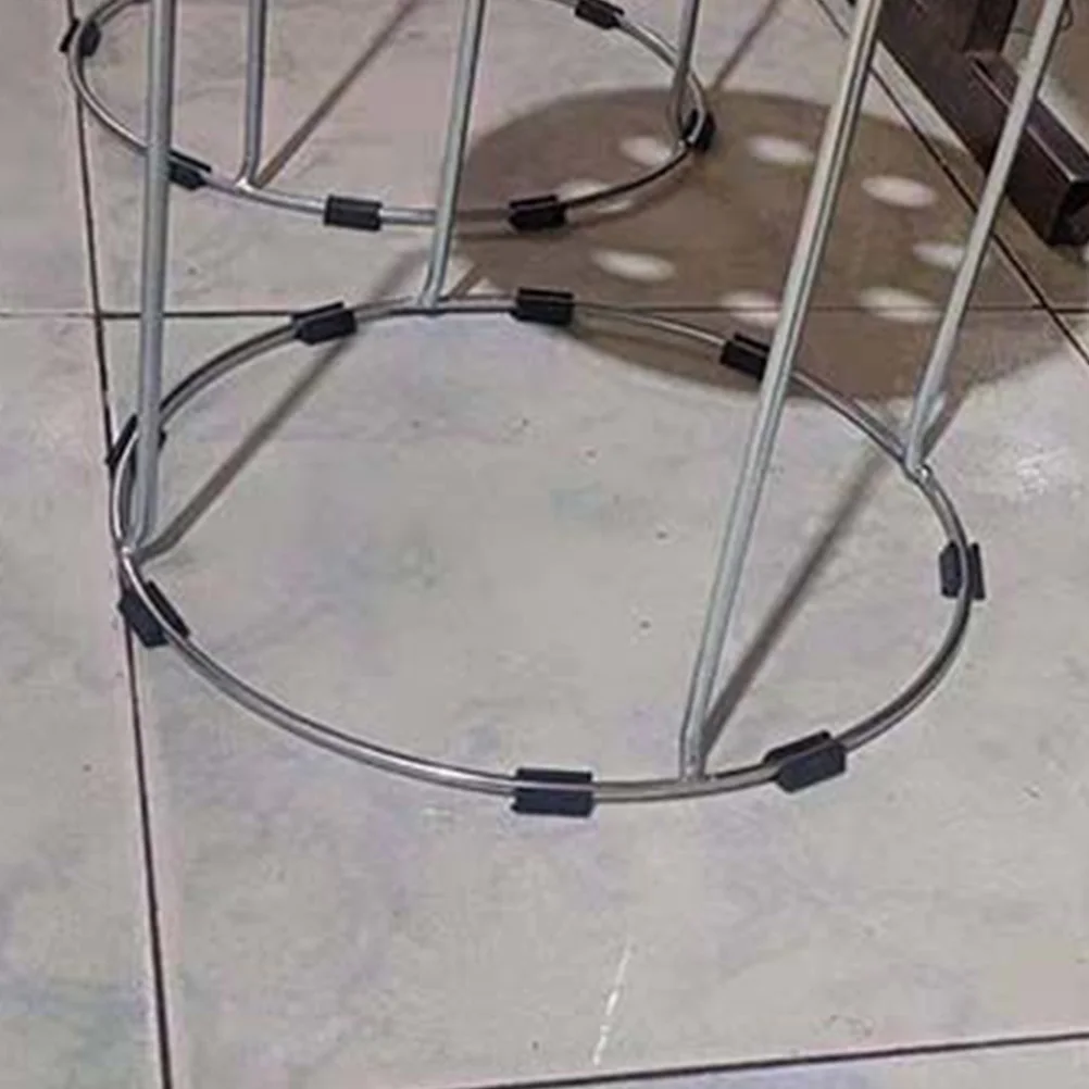 100 قطعة منصات أقدام الأثاث كرسي الساق حافظات الأرضية سهلة التركيب لا علامات أغطية بلاستيكية متينة لمكاتب كراسي المكتب