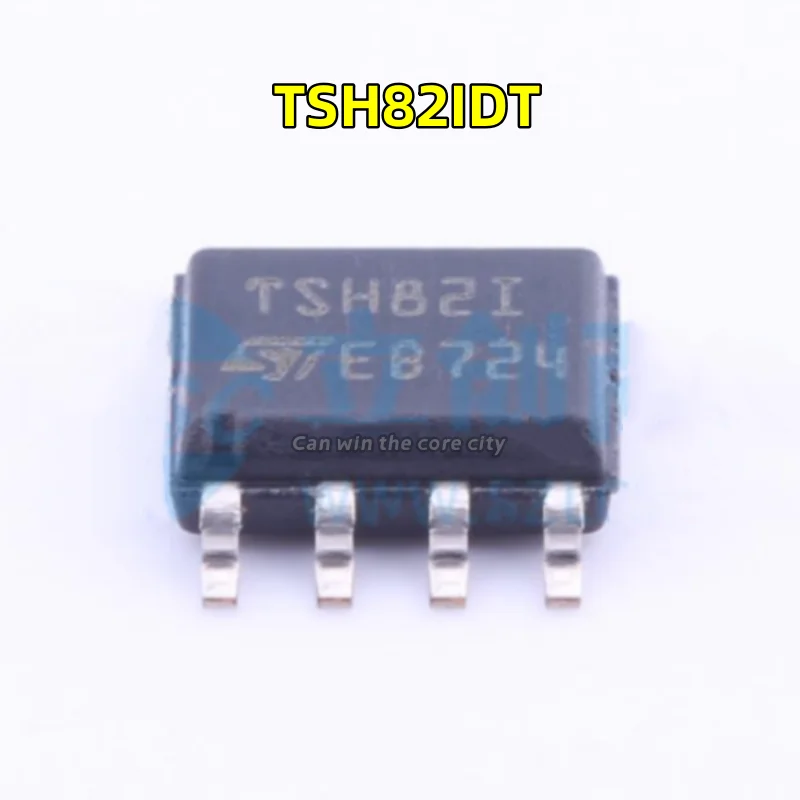 

1-100 PCS/LOT New original TSH82IDT TSH82I TSH821 package: SO-8 dual operational amplifier