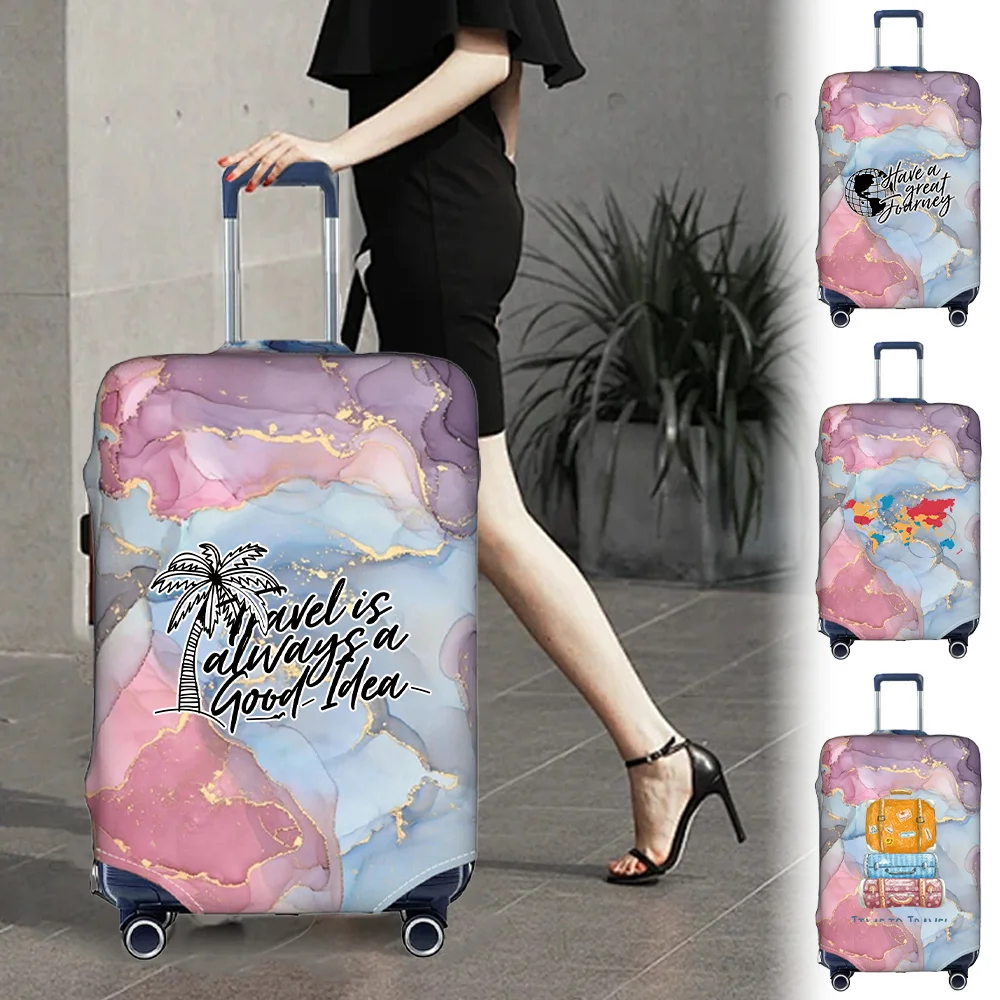 

Travel Pattern Travel Storage Bag Fashion Joker Simple Elastic Trunk Lid 18-32 Inch Luggage Case Protective Case.
