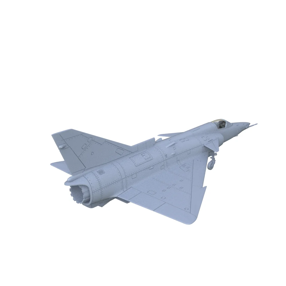 Yao's Studio LYR916 1/144 1/100 1/350 1/700 Kit de modelo militar Israel Kfir C.2 Aeronave de combate