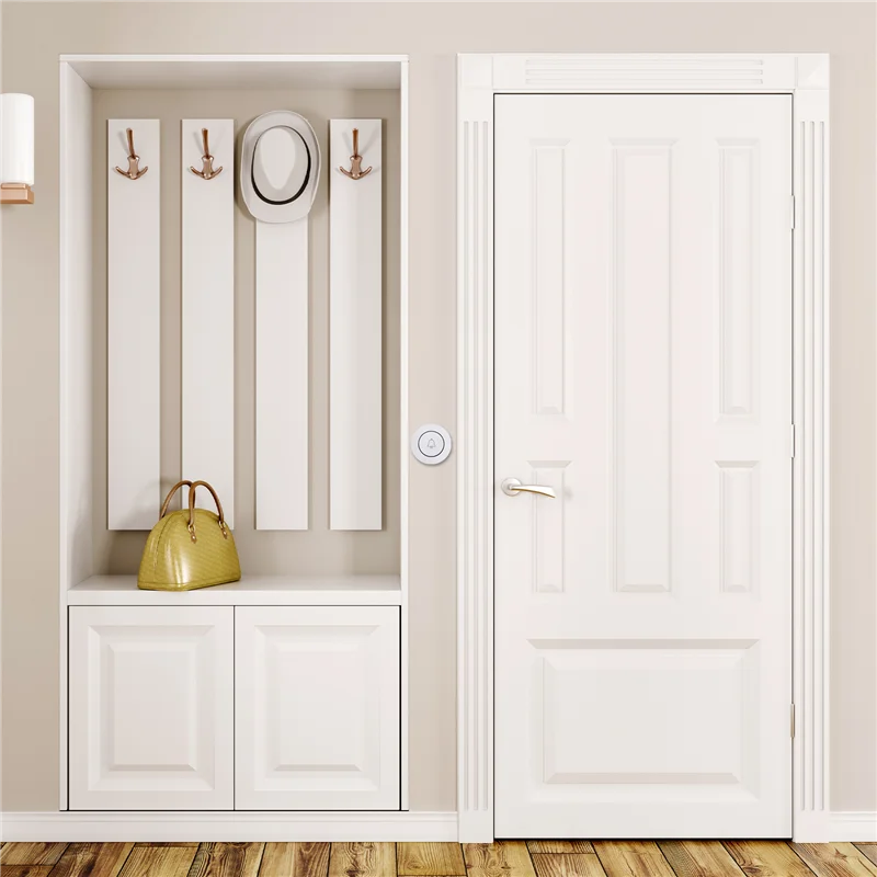 -ESTR M6 дверной звонок, наружная кнопка, беспроводной дверной звонок, умный Wi-Fi дверной звонок, домашняя сигнализация, умный дверной звонок, беспроводной дверной звонок 433, дверной звонок