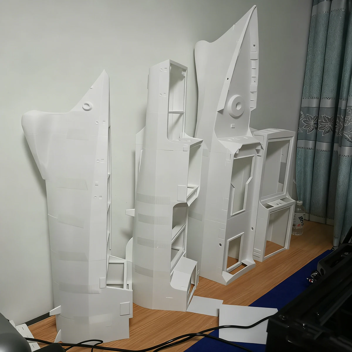 1/100 RC navires 180cm Type 055 destructeur télécommande bateau 3D imprimé formant RC Schiffe modèle Kit bateau jouet navire de guerre modèle