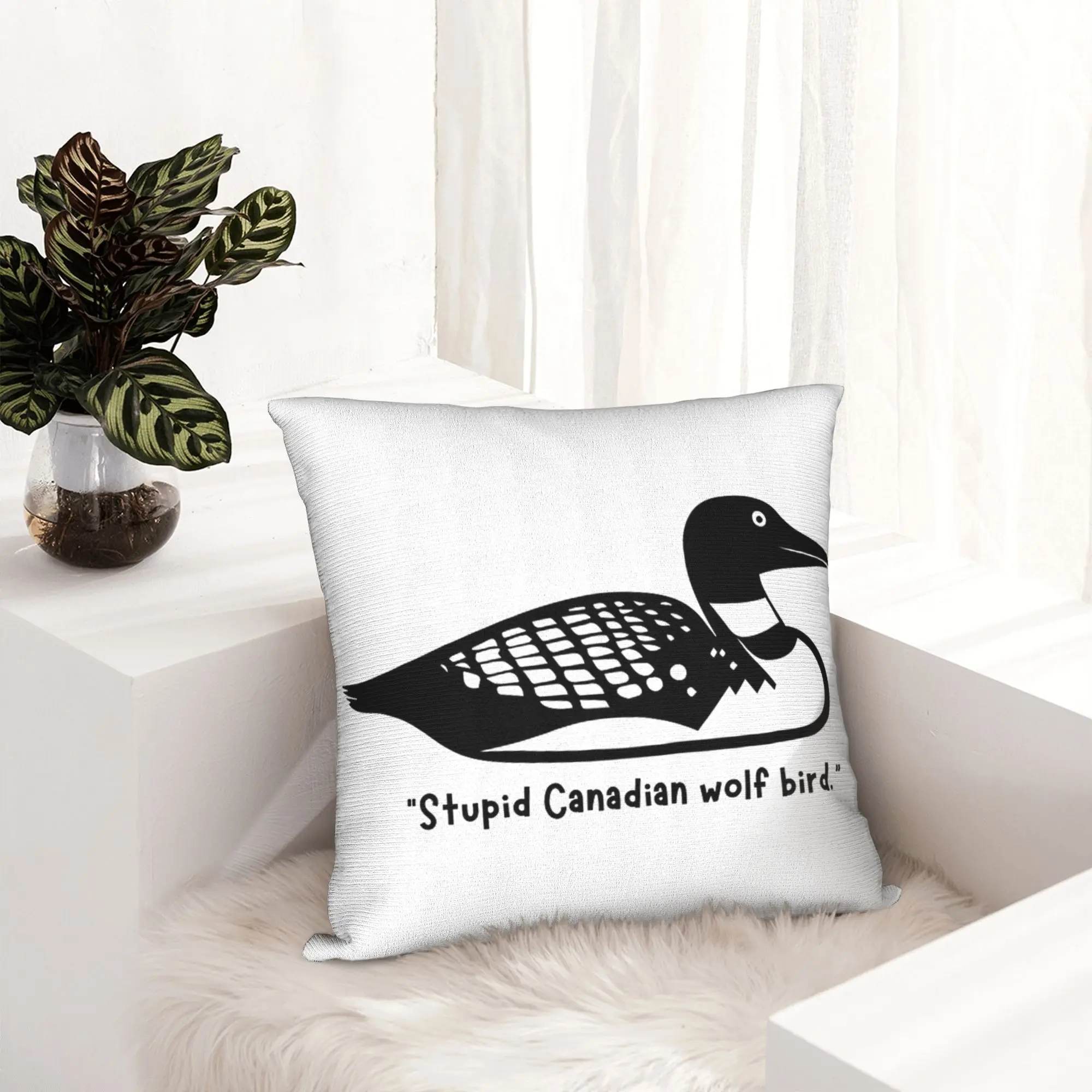 Heated Rivalry loon Pillowcase Soft Polyester Cushion Cover Decoration  Pillow Case Cover Home Zippered 18"