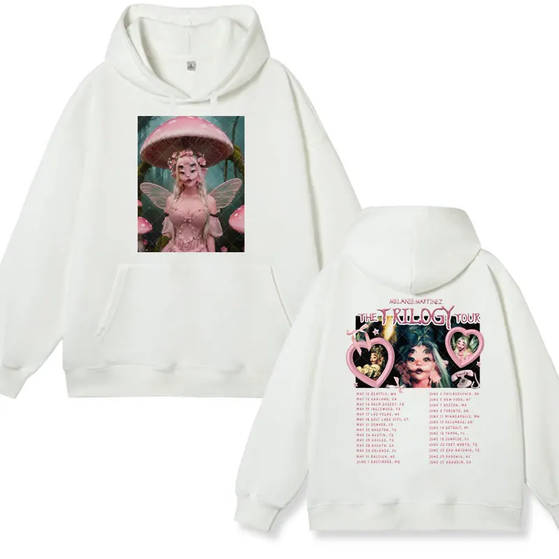 Melanie Martinez The Trilogy Tour 2024 Hoodie Men Women Hip Hop Fashion Oversized Hooded Sweatshirts Fall Winter Fleece Pullover