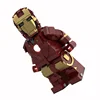 1940PCS MOC 공상 과학 영화 Irons Mans 메가 그림 흉상 헬멧 시리즈 빌딩 블록 모델 축제 어린이 선물 4