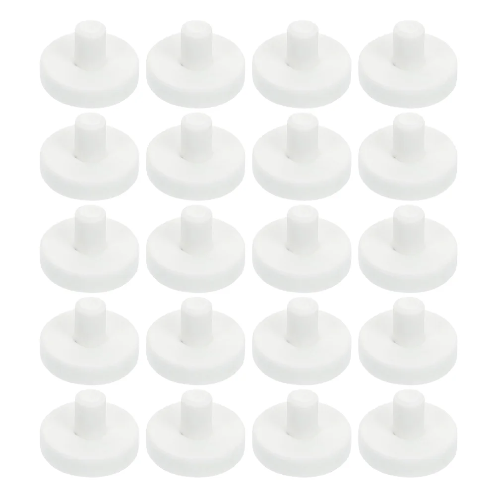 20 Pcs Premium Ceramic Base Plugs T Shaped Aquarium Decorative Stand Fish Tank Coral Holder Pet Supplies Coral Base