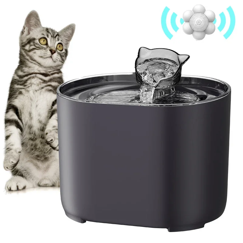 

Cat Water Fountain Auto Filter USB Electric Mute Cats Dog Drinker Bowl Recirculate Filtring Drinker for Cats Pet Water Dispenser