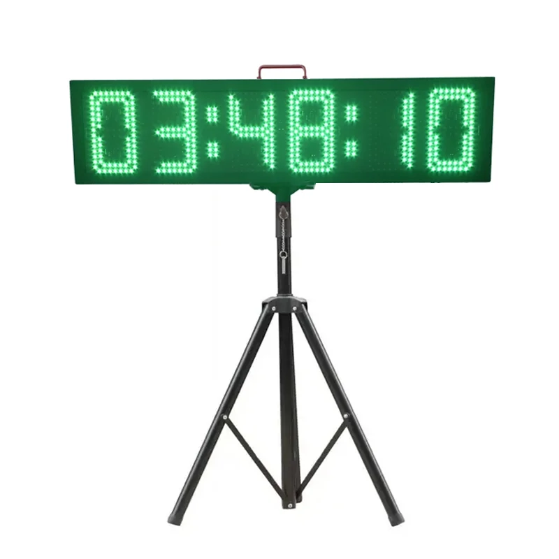 6-Inch Two-Sided Electronic Race Timing Clock Competition Marathon Race Timer Stopwatch