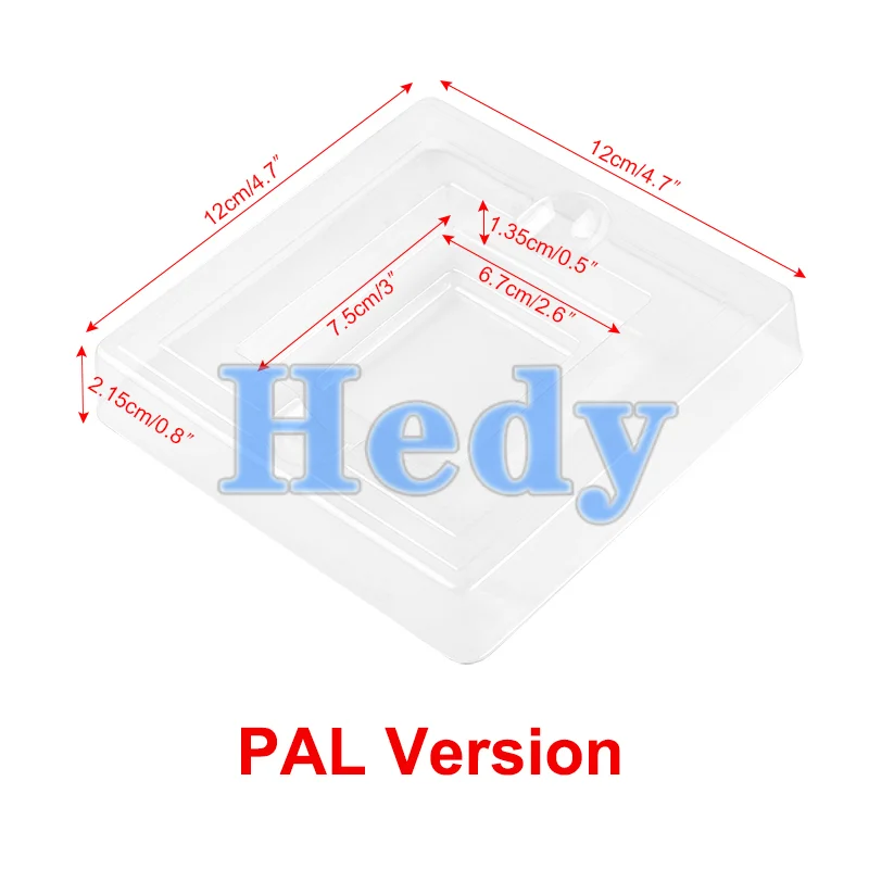 1 Uds. Para GB GBC caja de cartuchos de tarjetas de juego transparente Boxe insertar bandeja interior incrustación para Gameboy Color Mini Japón JP versión EE. UU. UE