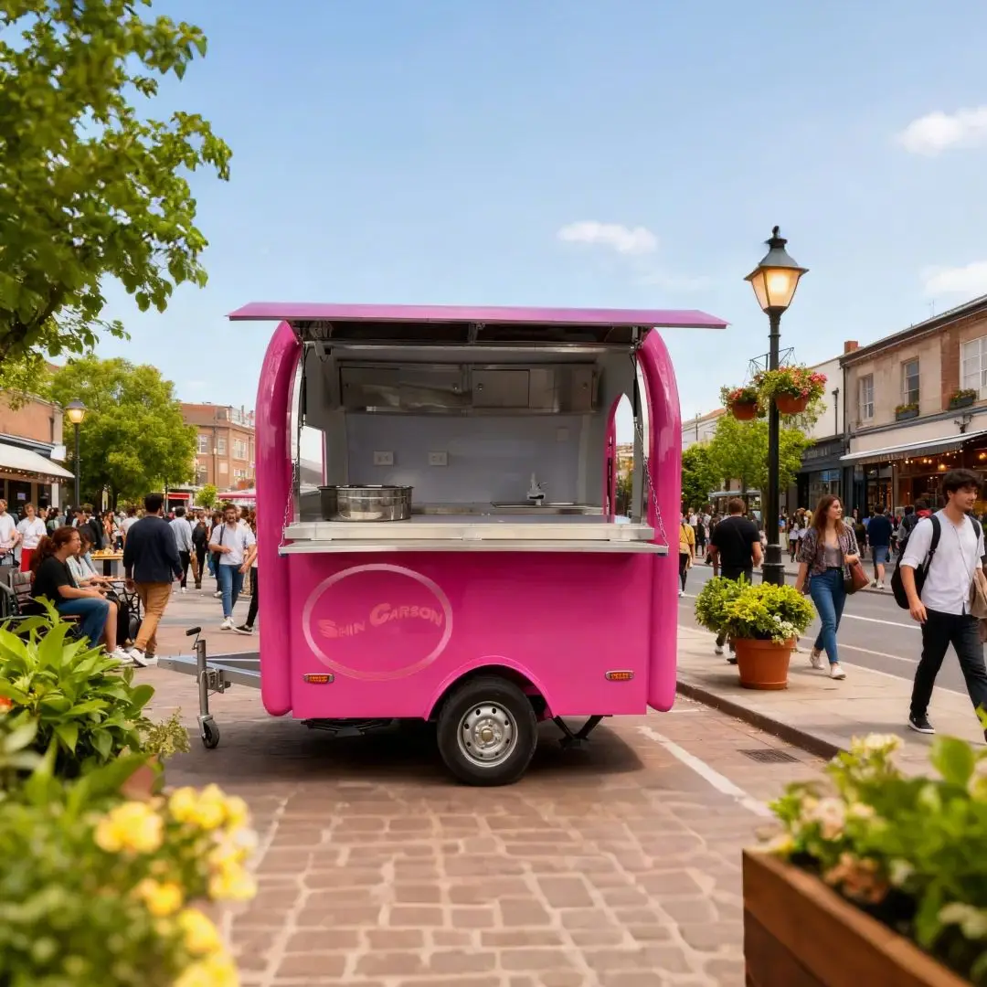 

Electric Food Truck Solution for Eco-Friendly Business Urban Areas Fast Food Restaurant Suitable Commercial Mobile Kitchen