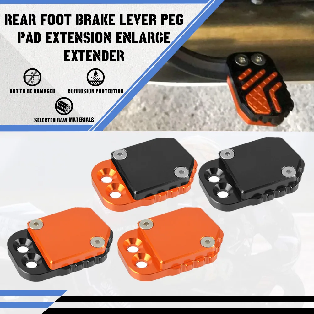 

Rear Foot Brake Lever Peg Pad Extension For 790 990 950 1050 1090 1190 Adventure S R 1290 Super Adventure ADV S/R 690 Enduro