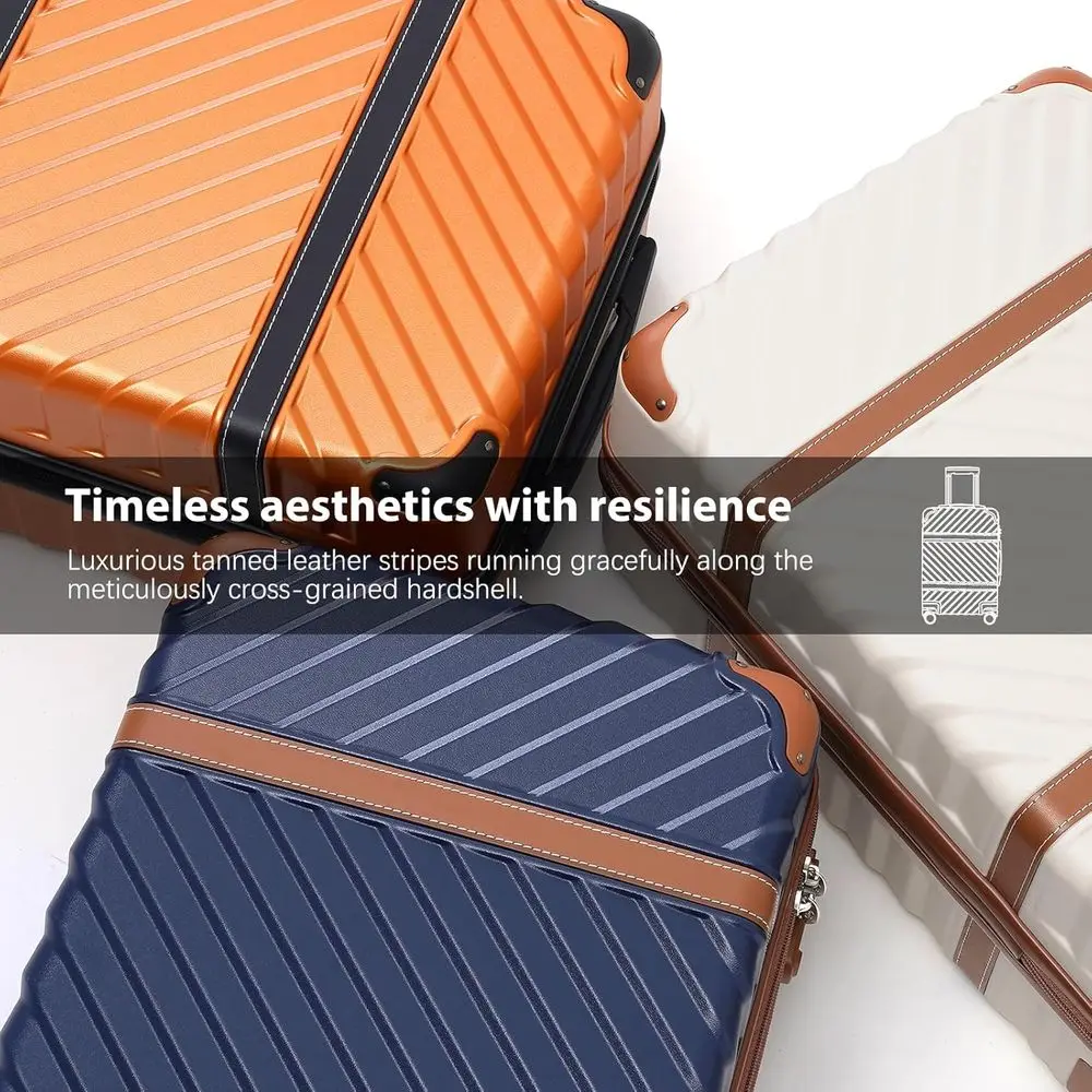 Traveler's Essential TSA-slotbagage met hardshell, draaiwielen en telescopisch handvat