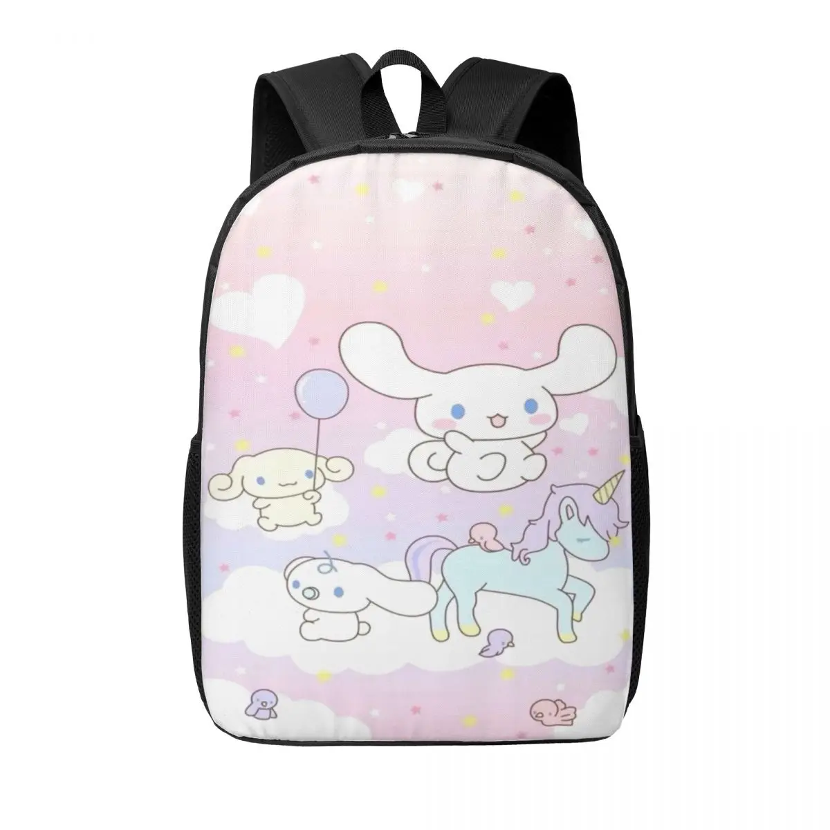 Custom Cinnamoroll Animes Cartoon Backpacks Men Women Basic Bookbag for School College Bags