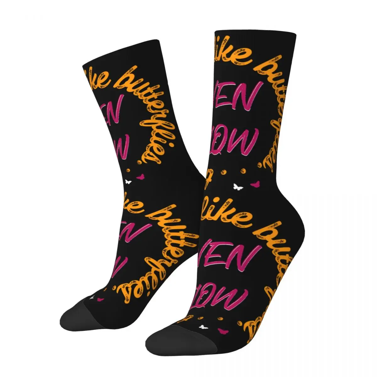 Vintage Pearl Jam - Even Flow Men's compression Socks Unisex Pearl Jam Harajuku Seamless Printed Novelty Crew Sock