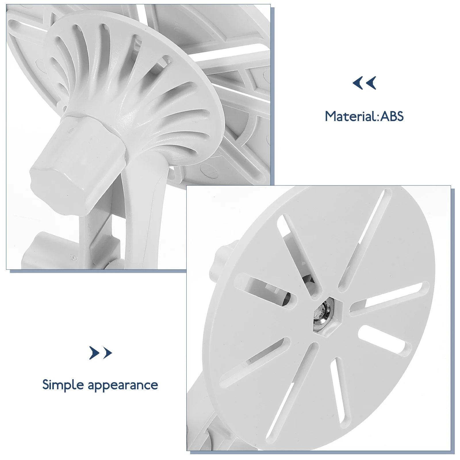 

Camera Mount Bracket Wall Mounted 360 Rotatable Non Drilling Security Camera Support for Ip Cctv Indoor Outdoor Use