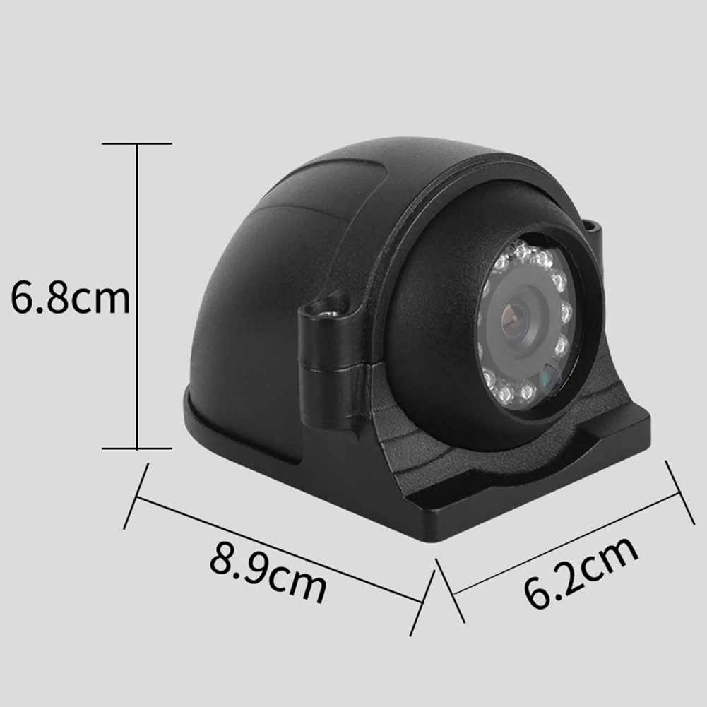 

4 Pin Heavy Duty AHD IR Color 12 LED Side View Camera 700 TVL For Truck RV Bus 4Pin Video Out Connector Side View Camera