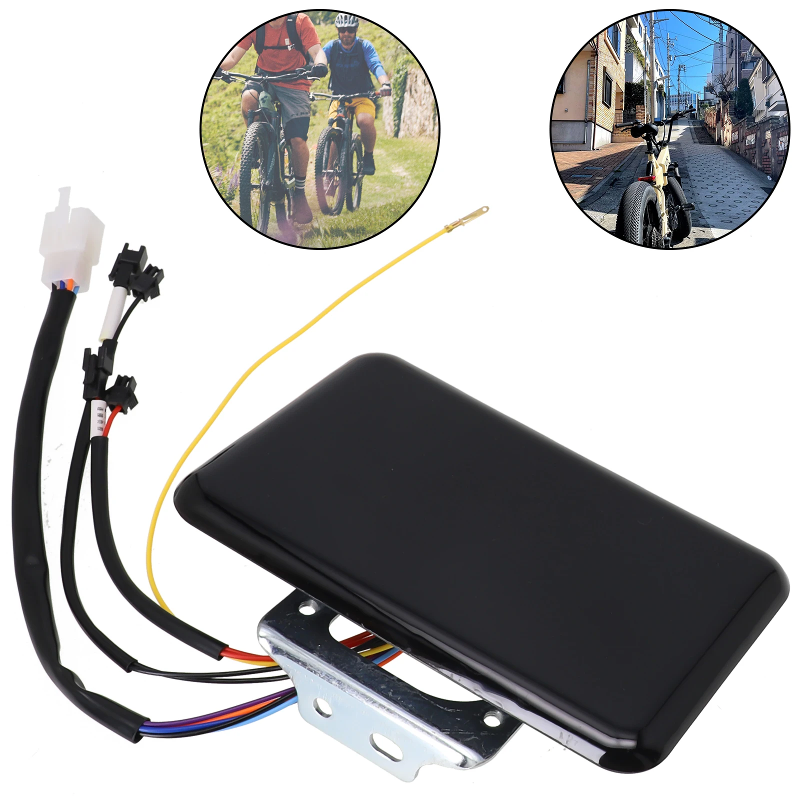 

Ebike LCD Display Motor Speedmeter Screen 48-72V E-Bike Electric Bike Scooter Bike Scooter Meter Electric Bicycle Accessories