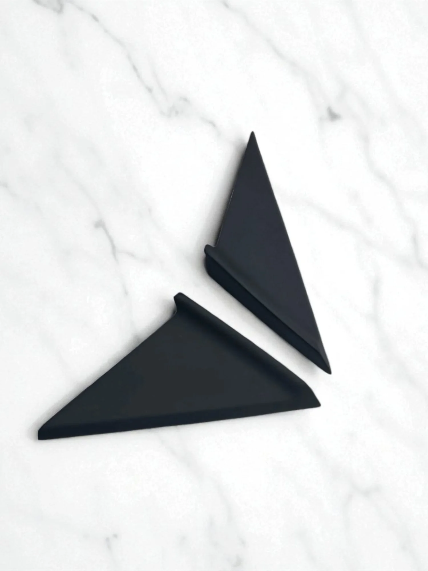 

A-Pillar Wind Deflectors in Black for Porsche Cayman & Boxster 981/718