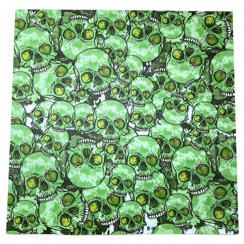 2 Sizes Green Skull Pattern Sheath Holsters DIY Making Material KYDEX Thermoplastic Sheet K Thermoform Board Plate Scabbard Make