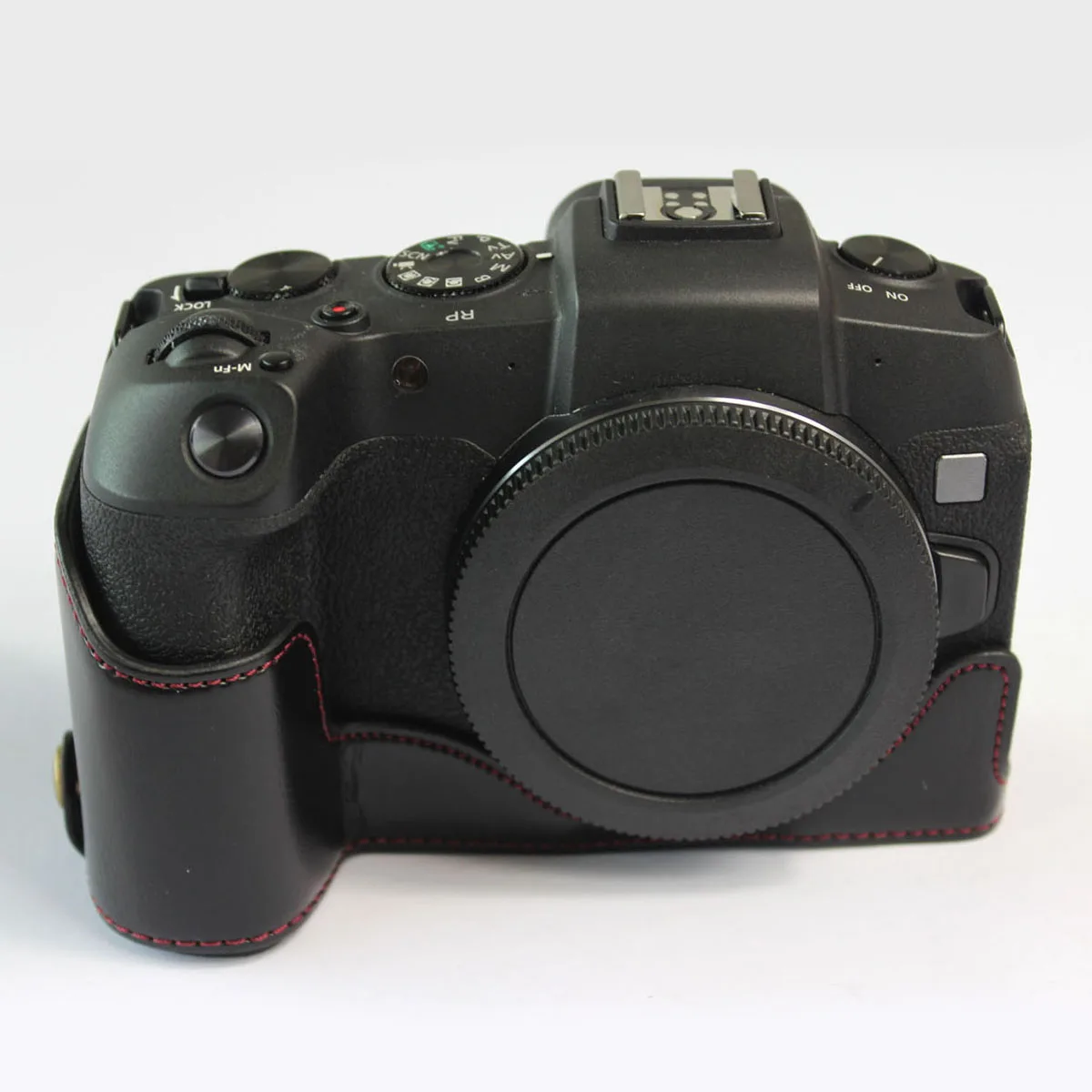 Leather Half Camera Case Grip hand strap for Canon EOS RP