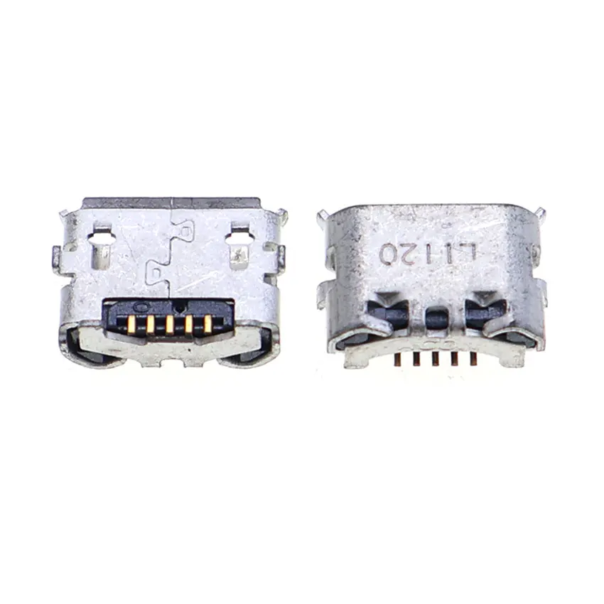 Micro USB 5-Pin Charging Port - alternate angle